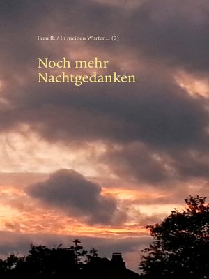cover image of Noch mehr Nachtgedanken